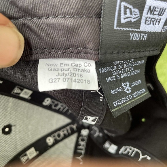 New Era Pittsburgh Steelers Side Flect 9FORTY Youth SnapBack Hat NWT - Picture 5 of 9